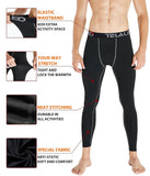 TELALEO 2 Set Mens Thermal Underwear Fleece Lined Long Johns 4 Pcs Base Layer Shirts Pant for Cold Winter Weather