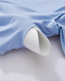 OMKAGI 2 Piece Workout Sets for Women Long Sleeve Padded Sports Bra High Waisted Gym Outfits with Pocket