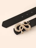 Snake Shaped Buckle Belt