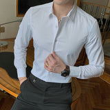 Men's Slim Business Casual Dress Shirt