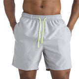 Mens Solid Swimming Trunks