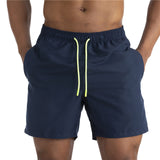 Mens Solid Swimming Trunks